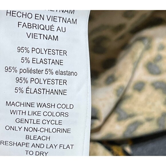 New Michael Michael Kors Top Leopard Pullover Size L Large - Picture 7 of 7